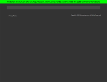 Tablet Screenshot of downturn.com